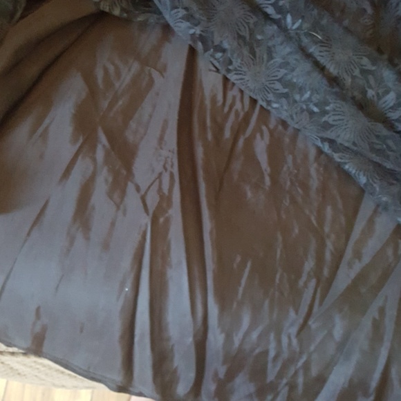 Vintage black lace party dress - Picture 3 of 5